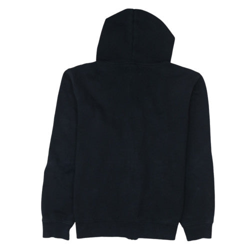Champion Men's Black Full Zip Hoodie Medium Cotton Blend