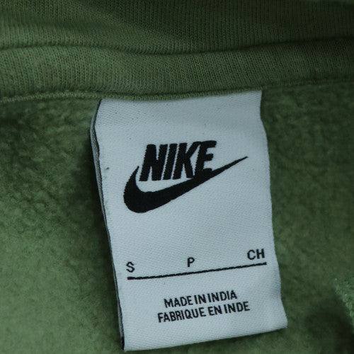 Nike Men's Green Pullover Hoodie Size S Regular Fit Fleece