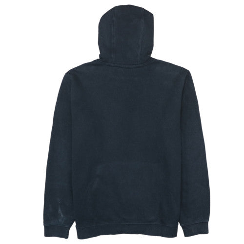 Nike Men's Black Pullover Hoodie L Regular Fit Fleece Logo Sportswear