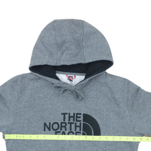 The North Face Mens Grey Pullover Hoodie S Regular Fit Fleece Outdoor
