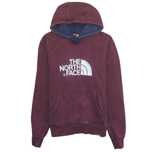 The North Face Men's Brown Pullover Hoodie M Fleece Logo Outdoor