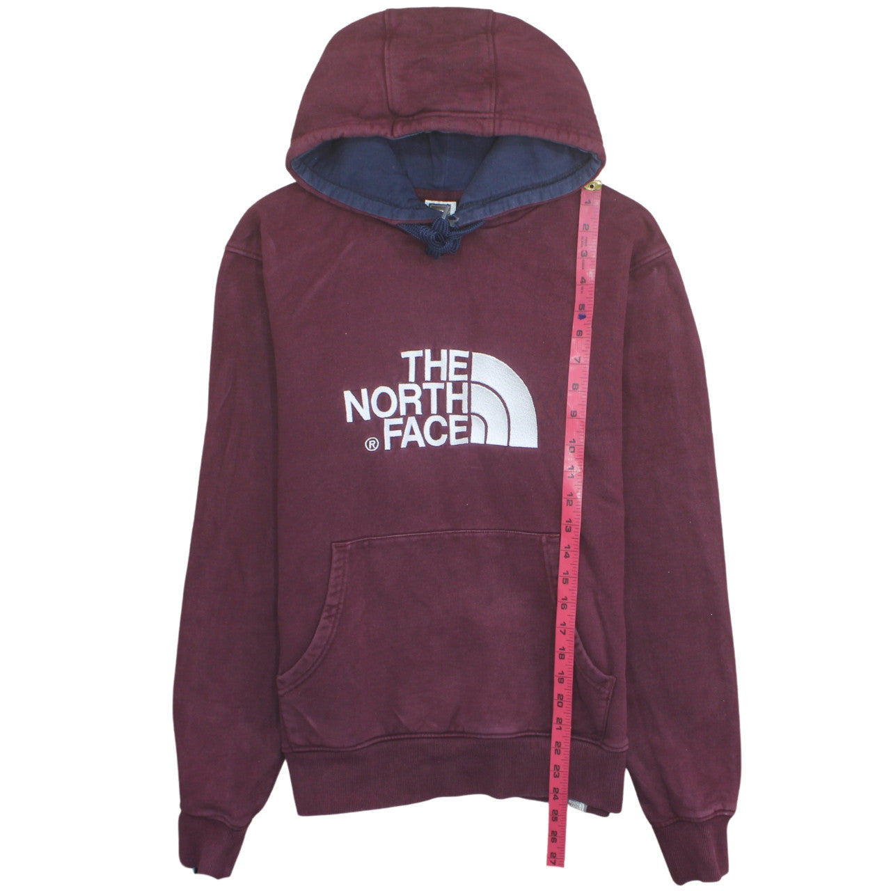 The North Face Men's Brown Pullover Hoodie M Fleece Logo Outdoor