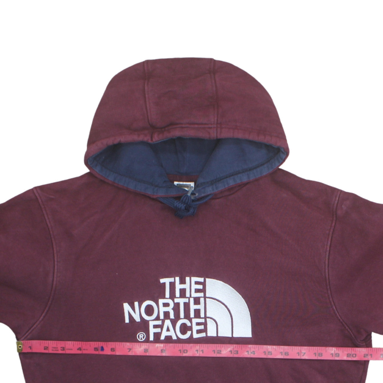 The North Face Men's Brown Pullover Hoodie M Fleece Logo Outdoor