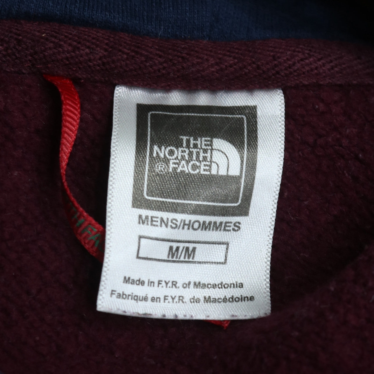 The North Face Men's Brown Pullover Hoodie M Fleece Logo Outdoor
