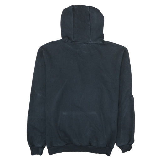 Adidas Mens Black M Pullover Hoodie with Logo Print
