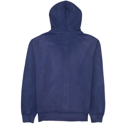 Ralph Lauren Men's Blue Full Zip Hoodie Size M Cotton Fleece