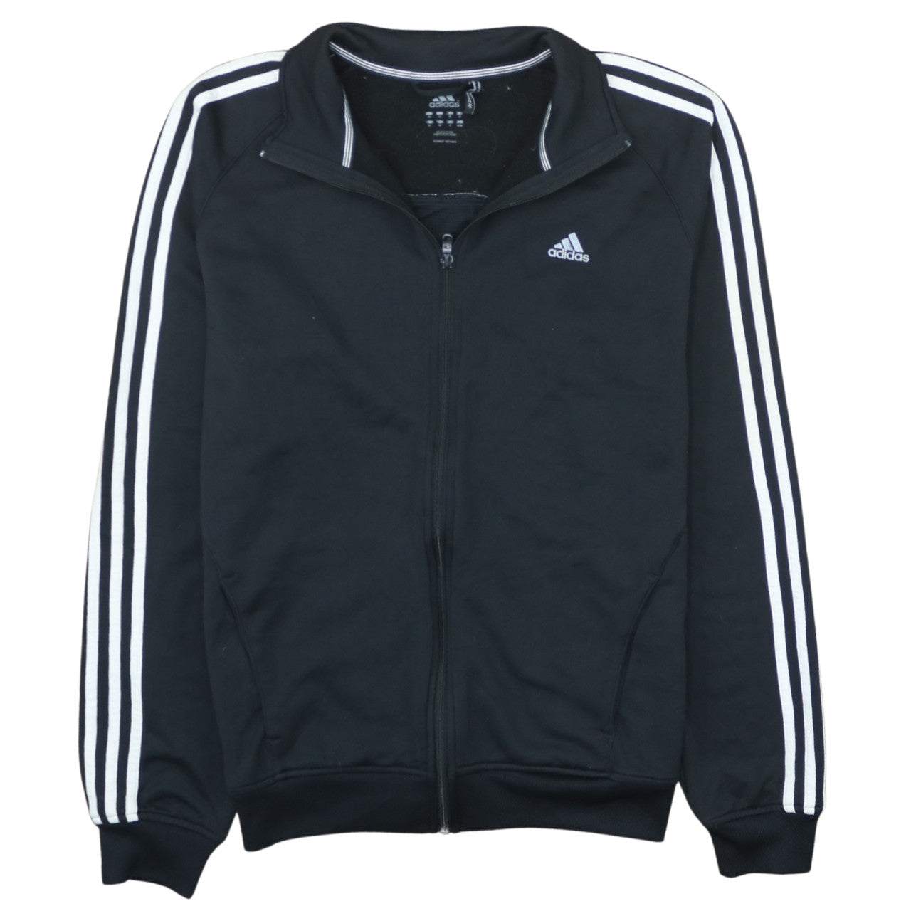 Adidas Men's Black Full Zip Track Sweatshirt M Sports Jacket