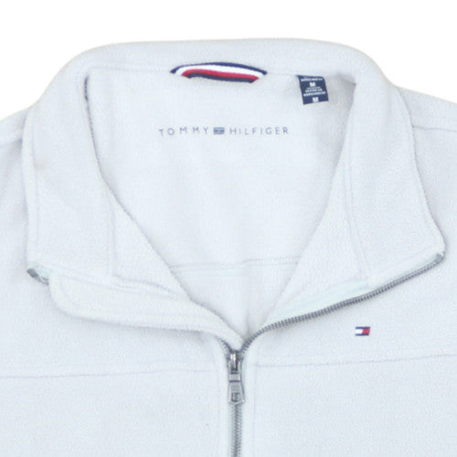 Tommy Hilfiger Men's White Fleece Bodywarmer Waistcoat M