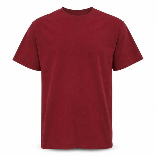 Champion Men's Red XL Crew Neck Cotton T-Shirt