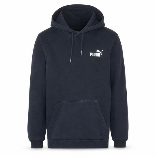 Puma Men’s Black Pullover Hoodie S Regular Fit Fleece Sportswear