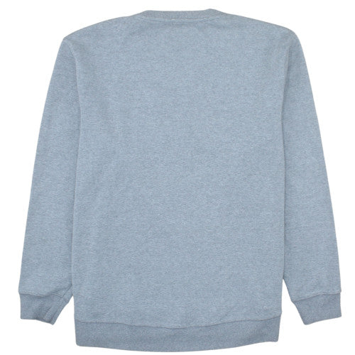 FILA Womens Grey XXL Pullover Sweatshirt Classic Crew Neck Logo