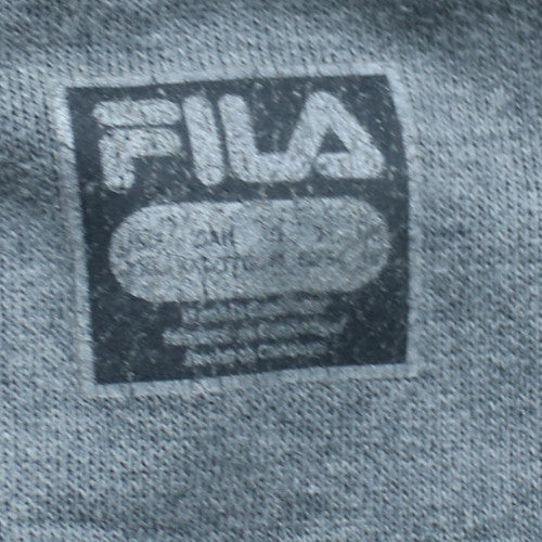 FILA Womens Grey XXL Pullover Sweatshirt Classic Crew Neck Logo