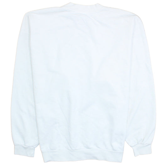 Nike Men's White XL Crew Neck Pullover Sweatshirt
