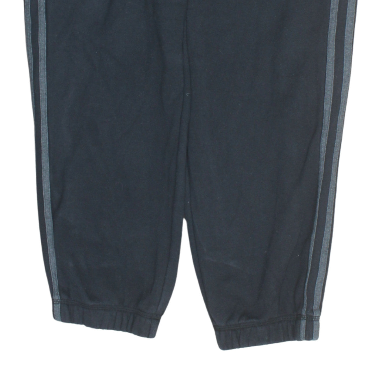 Adidas Mens Black Logo Tracksuit Joggers L Regular Fit
