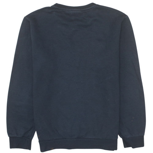 Champion Boys Black Sweatshirt XL 13-14 Years Crew Neck Logo Pullover
