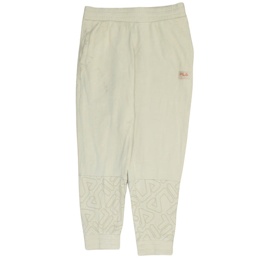 Fila Men Beige Jogger Trousers M Regular Fit Activewear