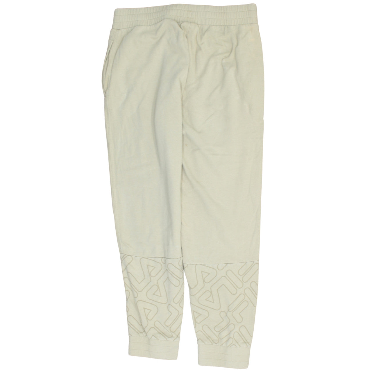 Fila Men Beige Jogger Trousers M Regular Fit Activewear