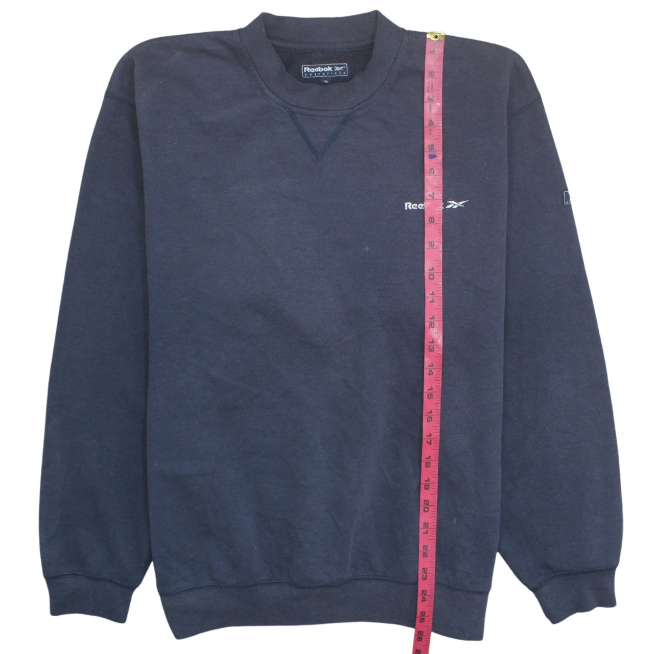 Reebok Men's Blue Small Essentials Crew Neck Sweatshirt