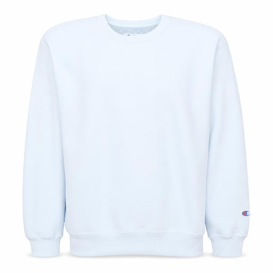Champion Men's White Crew Neck Pullover Sweatshirt Size M