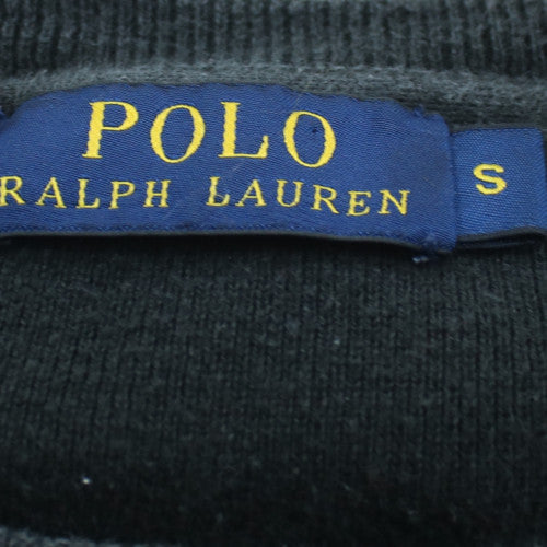 Polo Ralph Lauren Men's Black Cotton Crew Neck Sweatshirt Size S