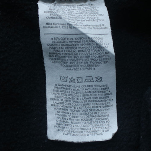 Nike Men's Black Small Crew Neck Pullover Sweatshirt