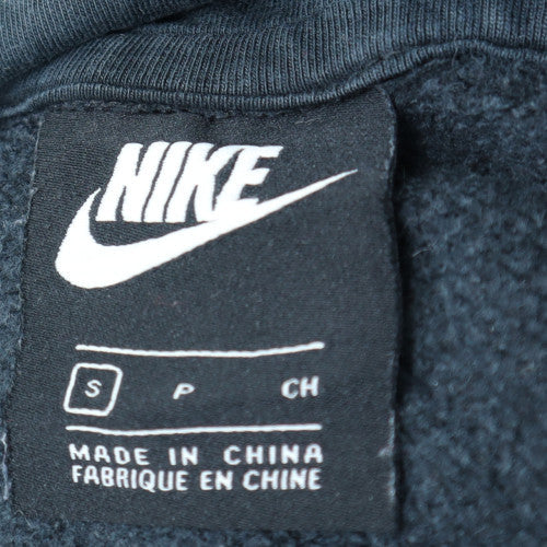 Nike Men's Black Pullover Hoodie Small Fleece Sports Logo