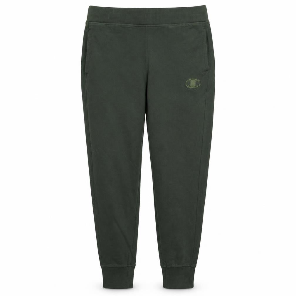 Champion Men's Green Jogger Trousers Size L Cotton Blend