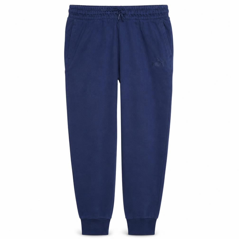 Puma Men’s Blue Jogger Trousers L Regular Fit Casual Sportswear