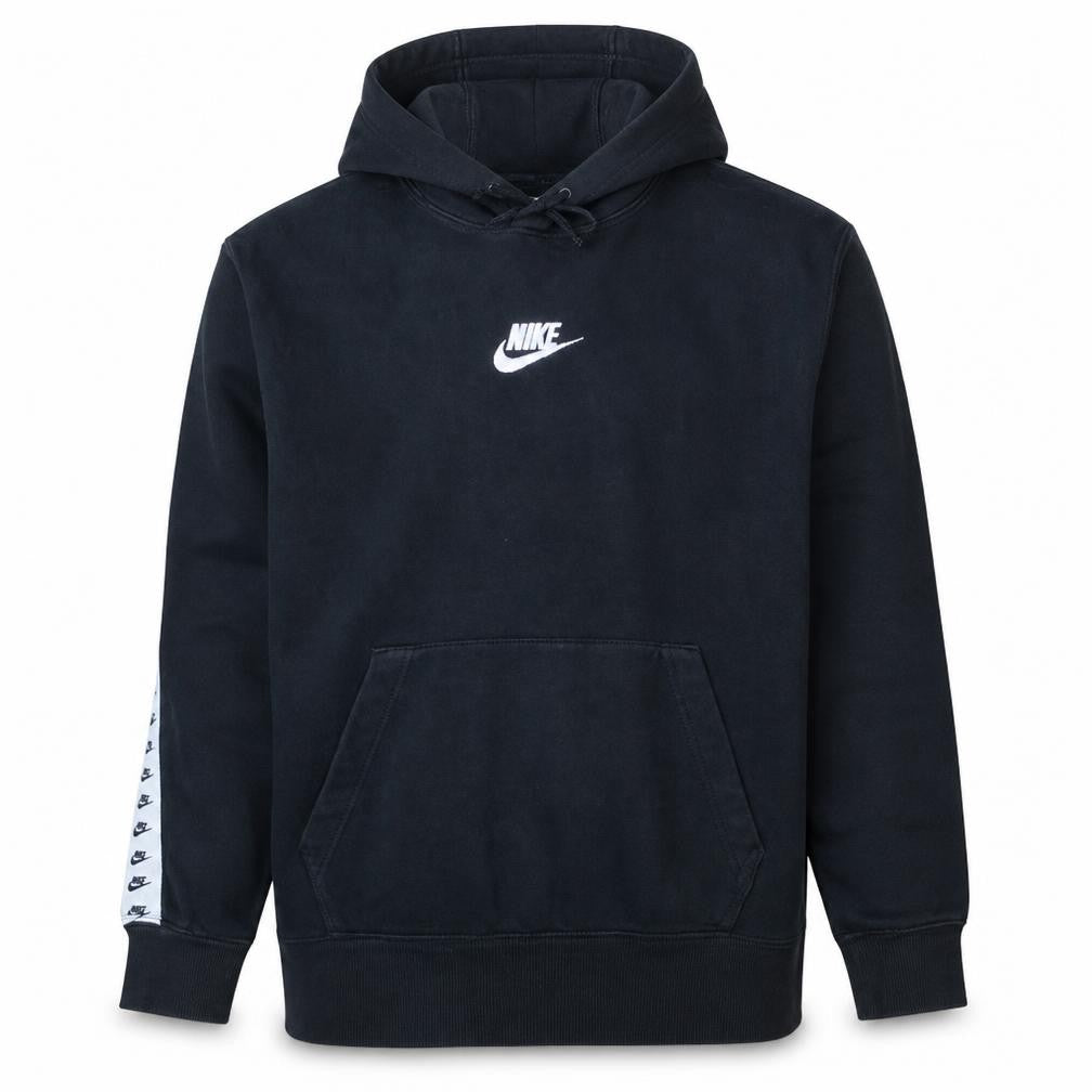 Nike Men's Black Pullover Hoodie M Logo Sports Fleece