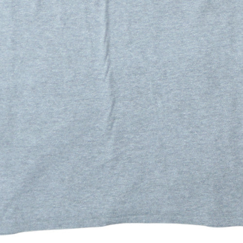 Nike Men's Grey Athletic Fit Crew Neck Short Sleeve T-Shirt XL