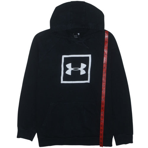 Under Armour Men Black XL Pullover Hoodie with Logo