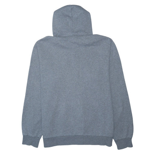 DC Mens Grey XL Full Zip Hoodie with Logo Front