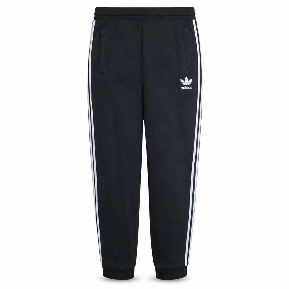 Adidas Womens Black Jogger Trousers L Regular Cotton Blend