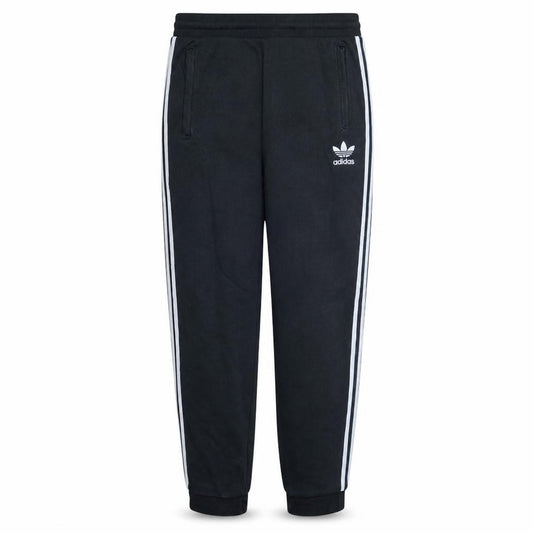 Adidas Womens Black Jogger Trousers L Regular Cotton Blend