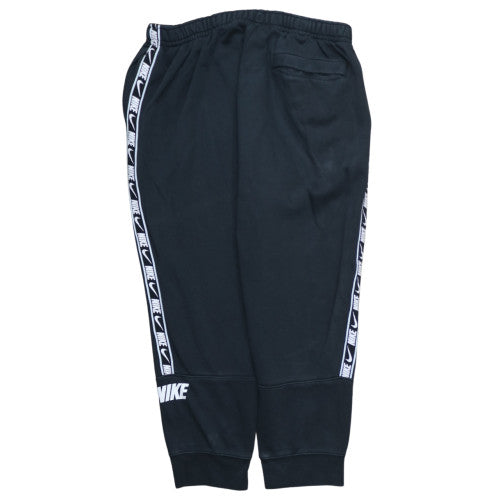 Nike Men's Black 2XL Standard Fit Sweatpants with Logo Trim