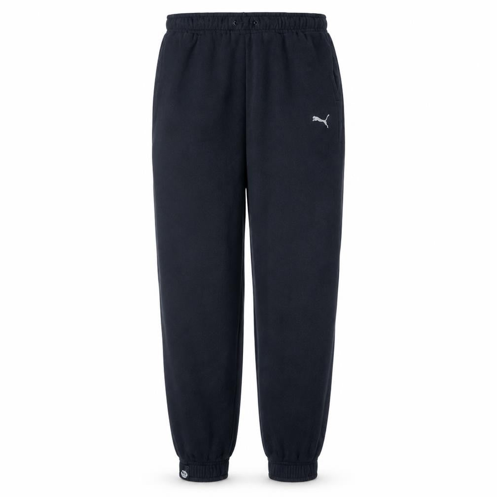 Puma Men's Black Sweatpants M Regular Fit Cotton Blend
