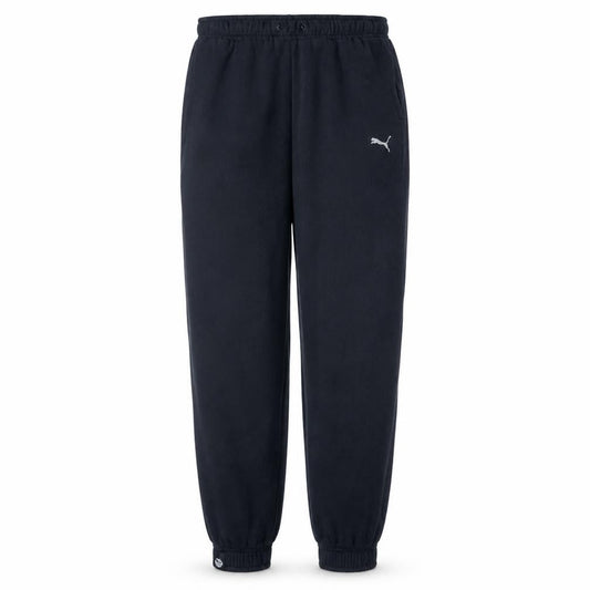 Puma Men's Black Sweatpants M Regular Fit Cotton Blend