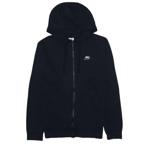 Nike Men's Black Full Zip Hoodie Size S Regular Fit Fleece