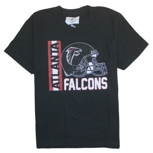 NFL Team Apparel Men's Black XL Atlanta Falcons Graphic T-Shirt