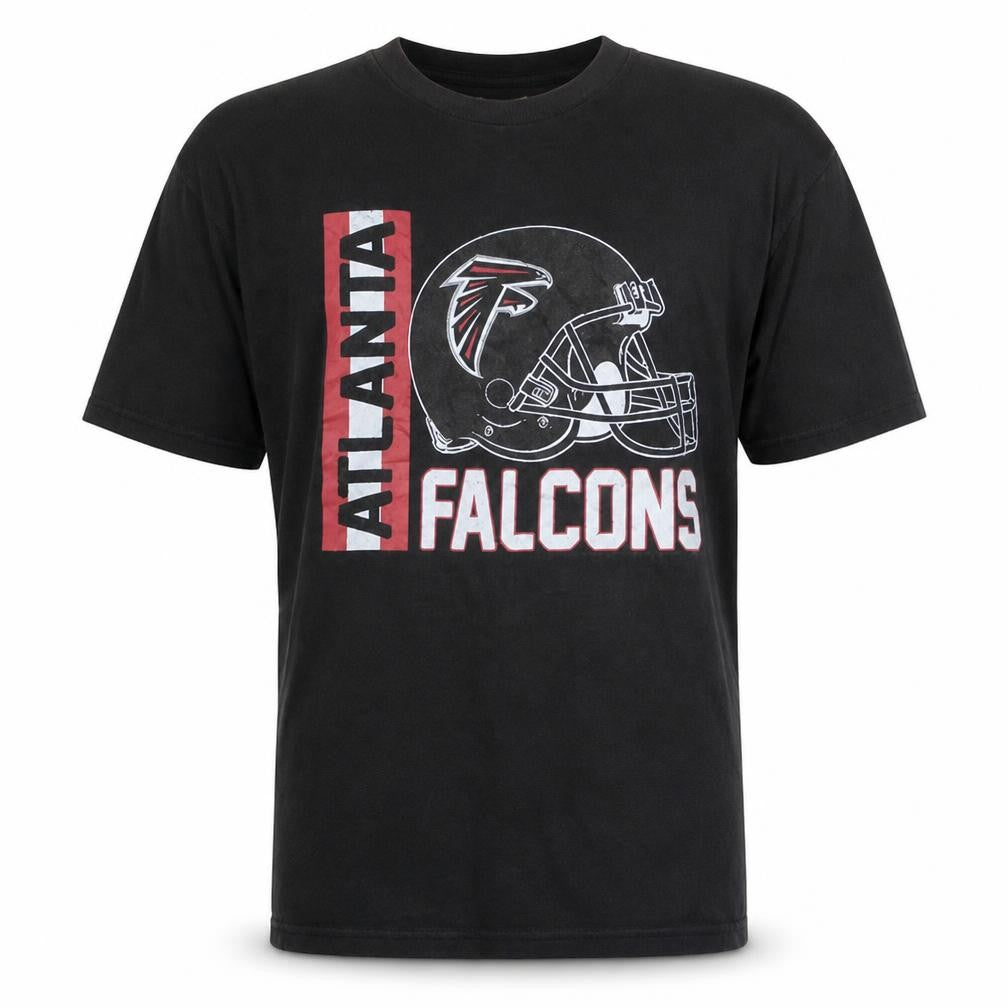 NFL Team Apparel Men's Black XL Atlanta Falcons Graphic T-Shirt