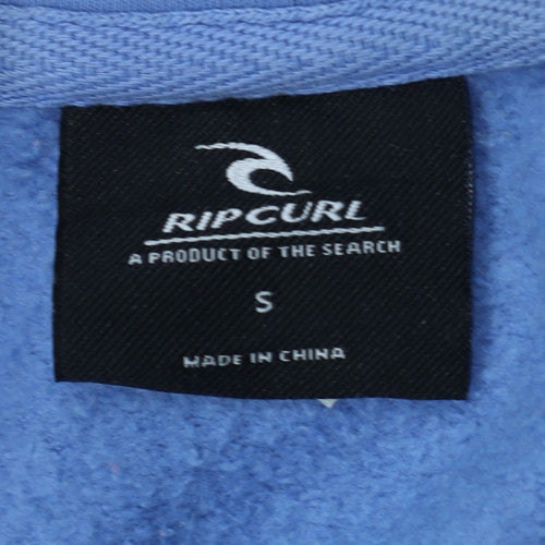 Rip Curl Men's Blue Graphic Pullover Hoodie Size S