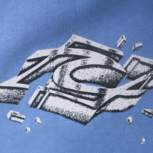 Rip Curl Men's Blue Graphic Pullover Hoodie Size S