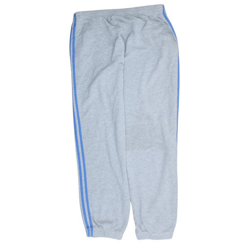 Adidas Men's Grey Performance Essentials Sweatpants L