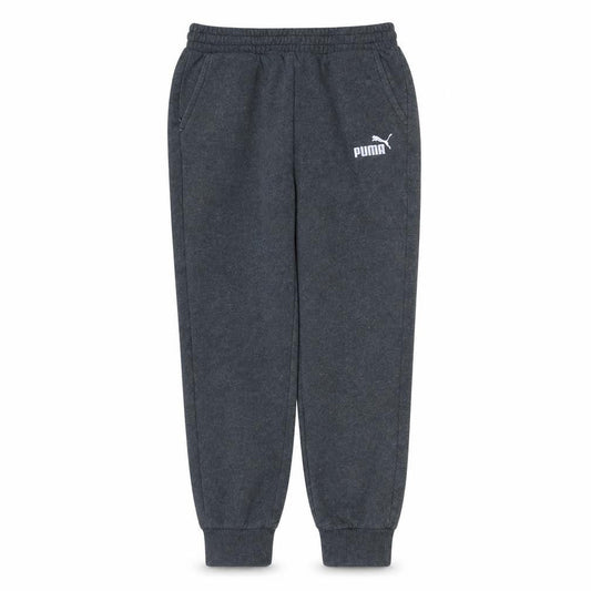Puma Men's Black Regular Fit Sweatpants M Casual Fleece Trousers