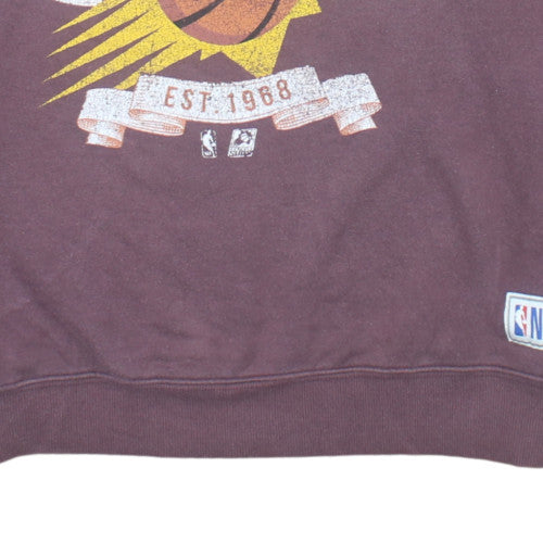 NBA Phoenix Suns Men's Brown M Crew Neck Pullover Sweatshirt