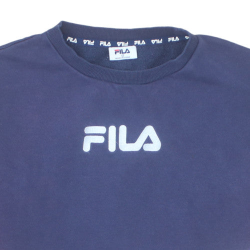 Fila Boys Multicoloured Crew Neck Pullover Sweatshirt Size 12 Years