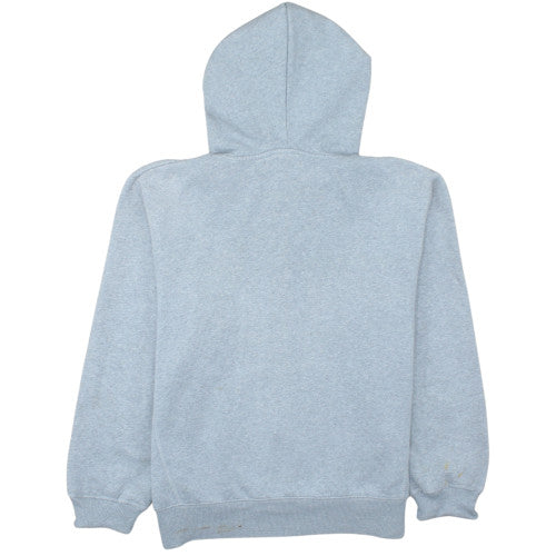 Nike Men's Grey Full Zip Hoodie M Classic Fleece Casual Sweatshirt