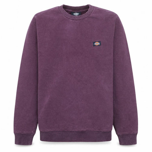 Dickies Men's Purple Small Pullover Sweatshirt Crew Neck Fleece