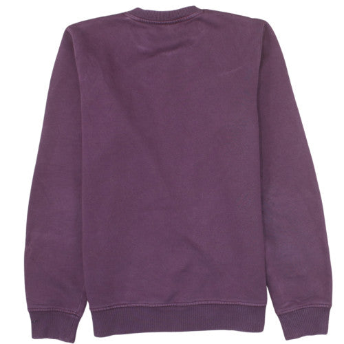Dickies Men's Purple Small Pullover Sweatshirt Crew Neck Fleece
