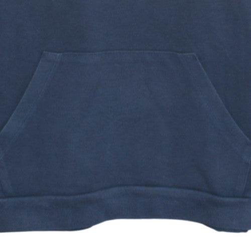 Le Coq Sportif Boys Blue Pullover Hoodie Size 14 Years Cotton Blend
